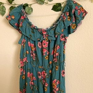 Blue Floral Dress
